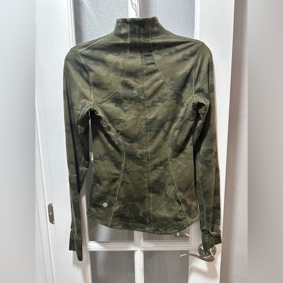 Lululemon Forme Jacket *Cuffins Savasana Camo 20cm Fatigue Green - Picture 8 of 11